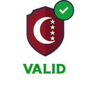 Badge de vérification licence valide Betify